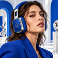 JUJBVV™ Cobalt Frame Headphones