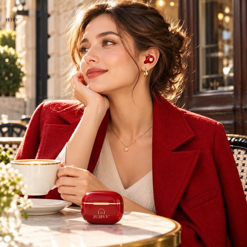 JUJBVV™ Cherry Dot Earbuds