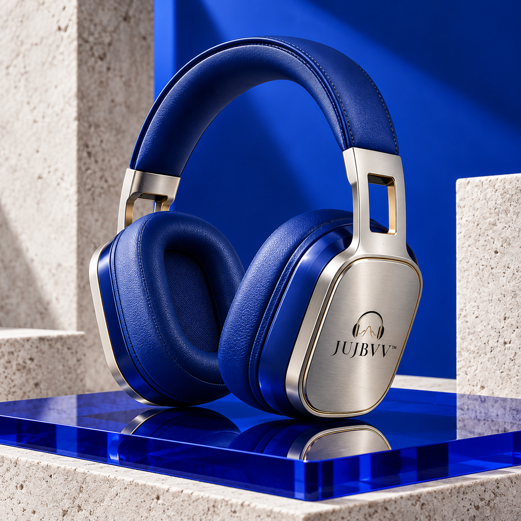 JUJBVV™ Cobalt Frame Headphones